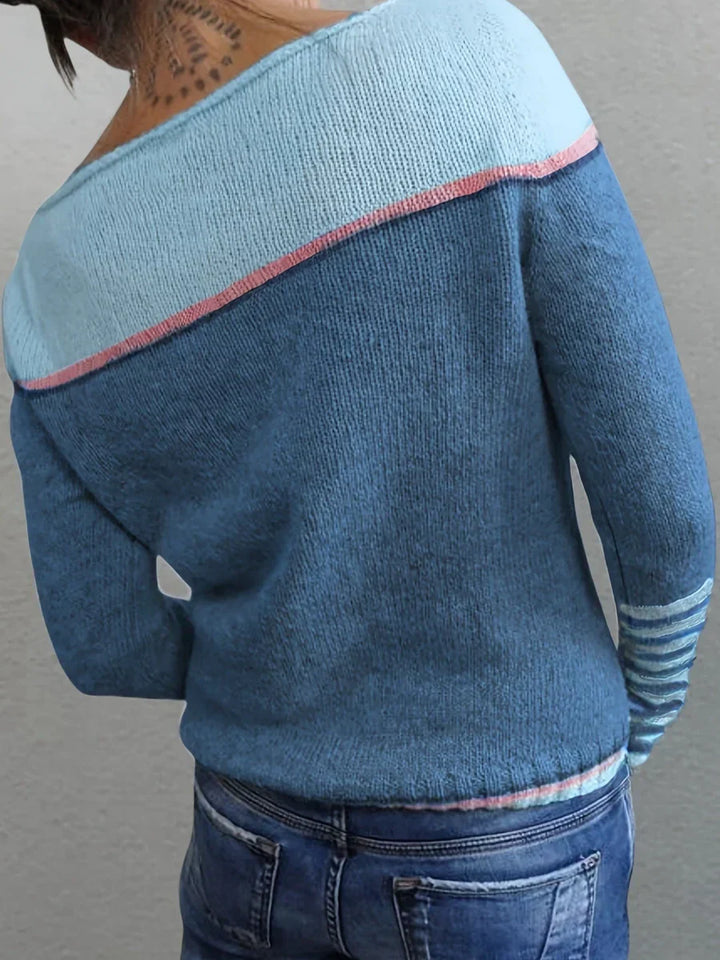 Talithia | Striped Knit Sweater