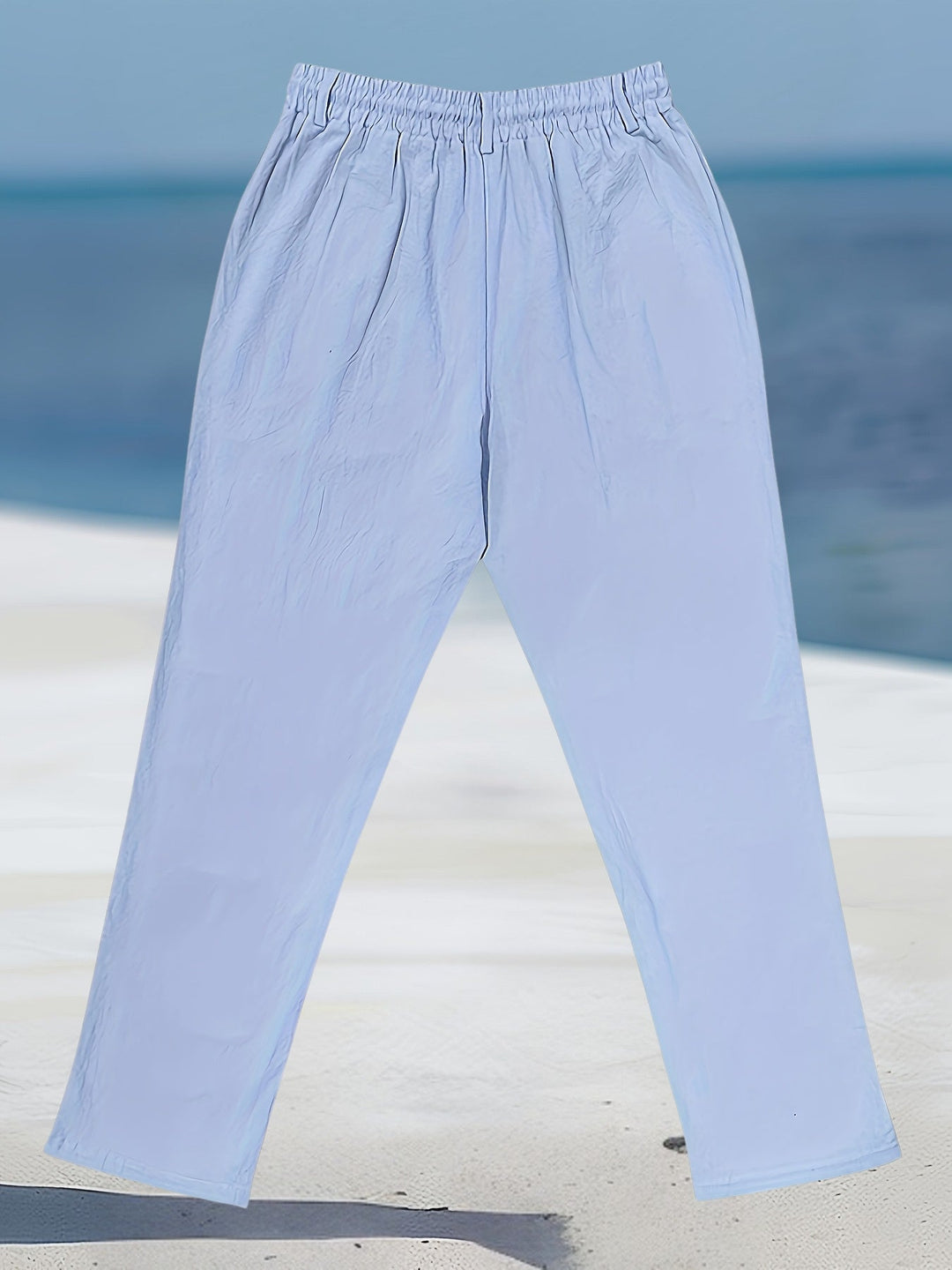 Aznar | Casual Linen Stretch Pants