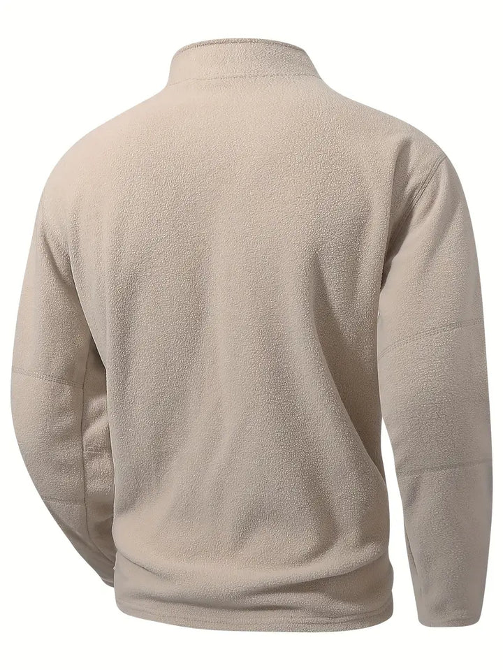 Maurits | Half-Zip Stand Collar Sweatshirt