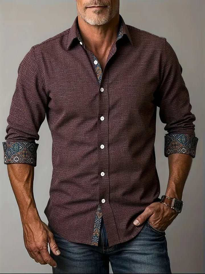 Teodoro | Long Sleeve Button-Up Shirt