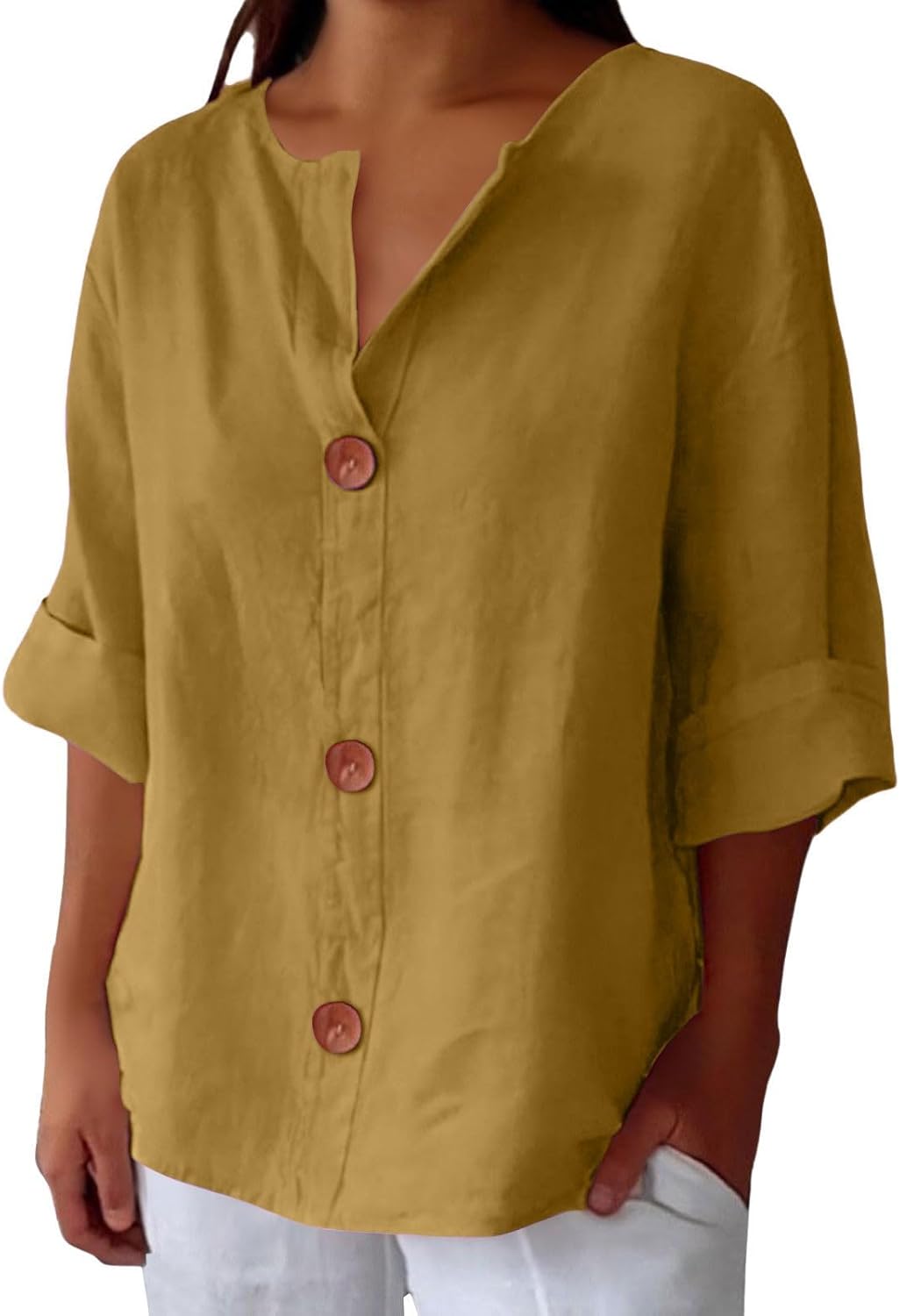 Clara | Casual Textured Blouse