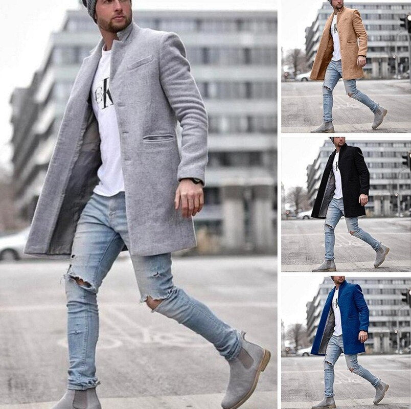 Isidore - Elegant long wool coat