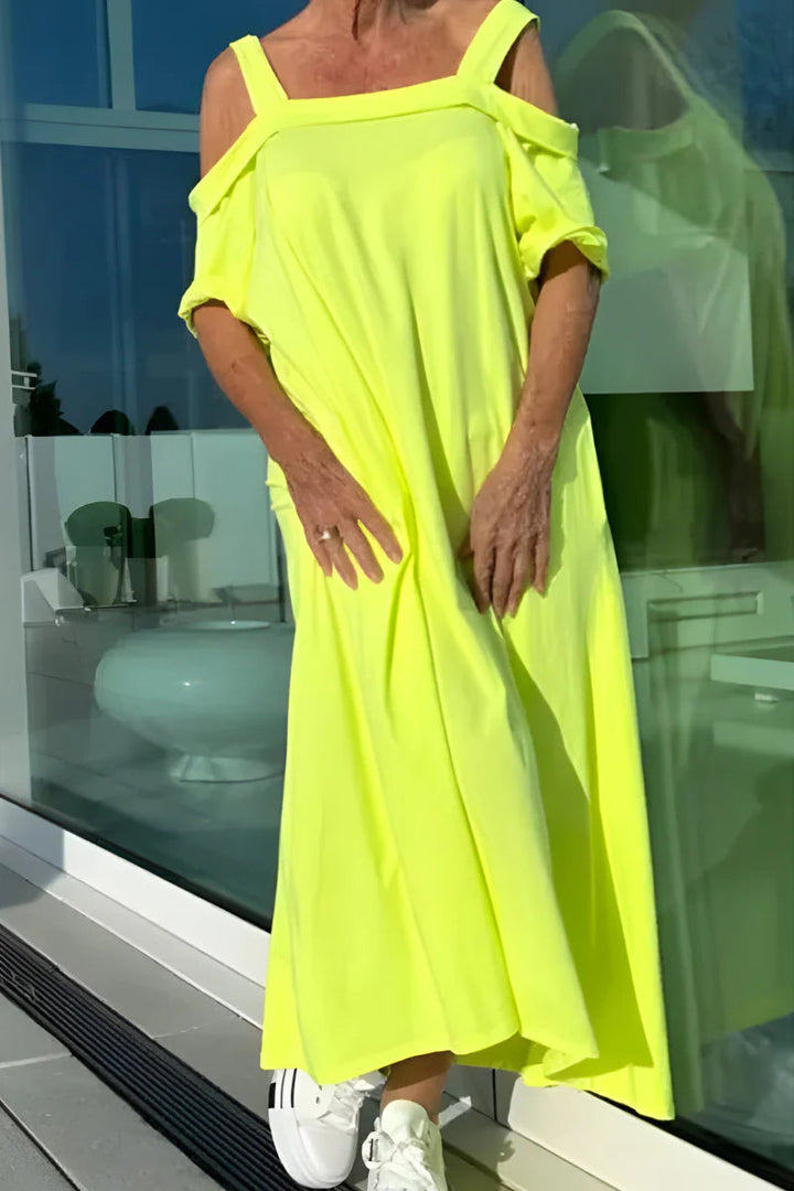 Vathsala | Off-Shoulder Summer Dress