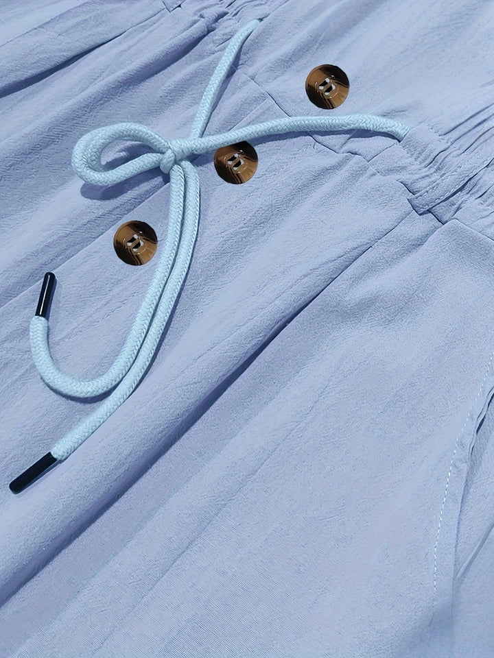 Aznar | Casual Linen Stretch Pants