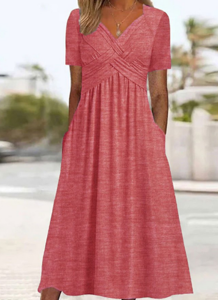 Elira | Crossover Elegance Dress