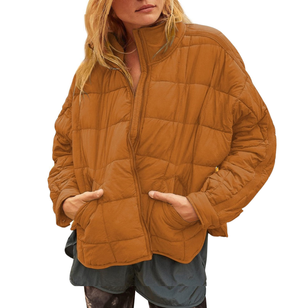 APRIL™ – Compact Zip Puffer Jacket