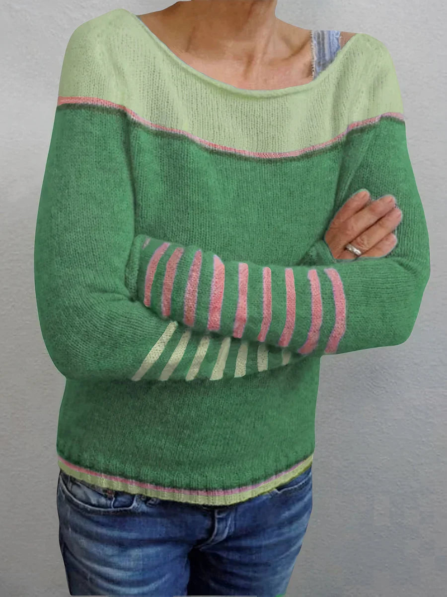 Talithia | Striped Knit Sweater