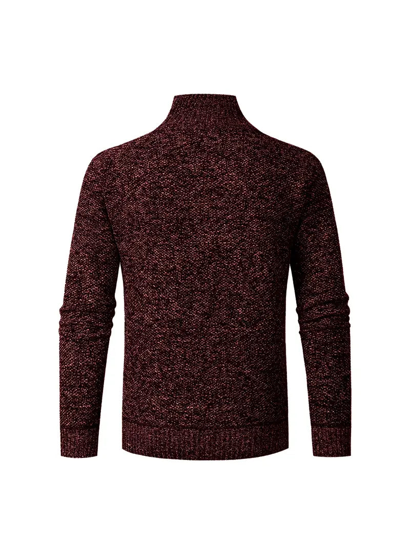 Ingram | Casual High-Neck Quarter-Zip Sweater