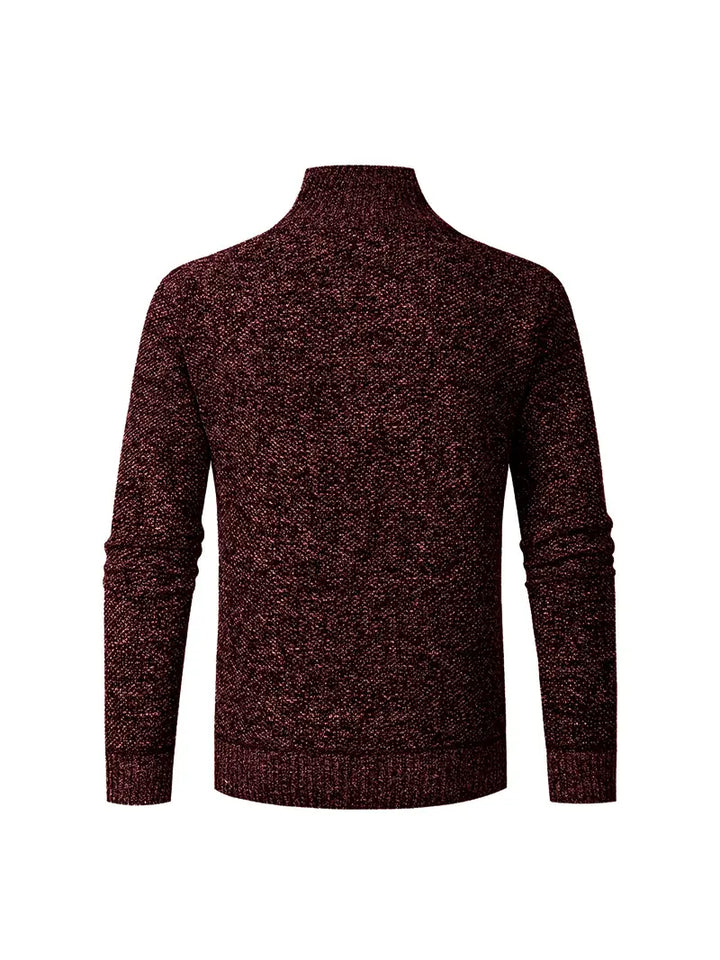 Ingram | Casual High-Neck Quarter-Zip Sweater