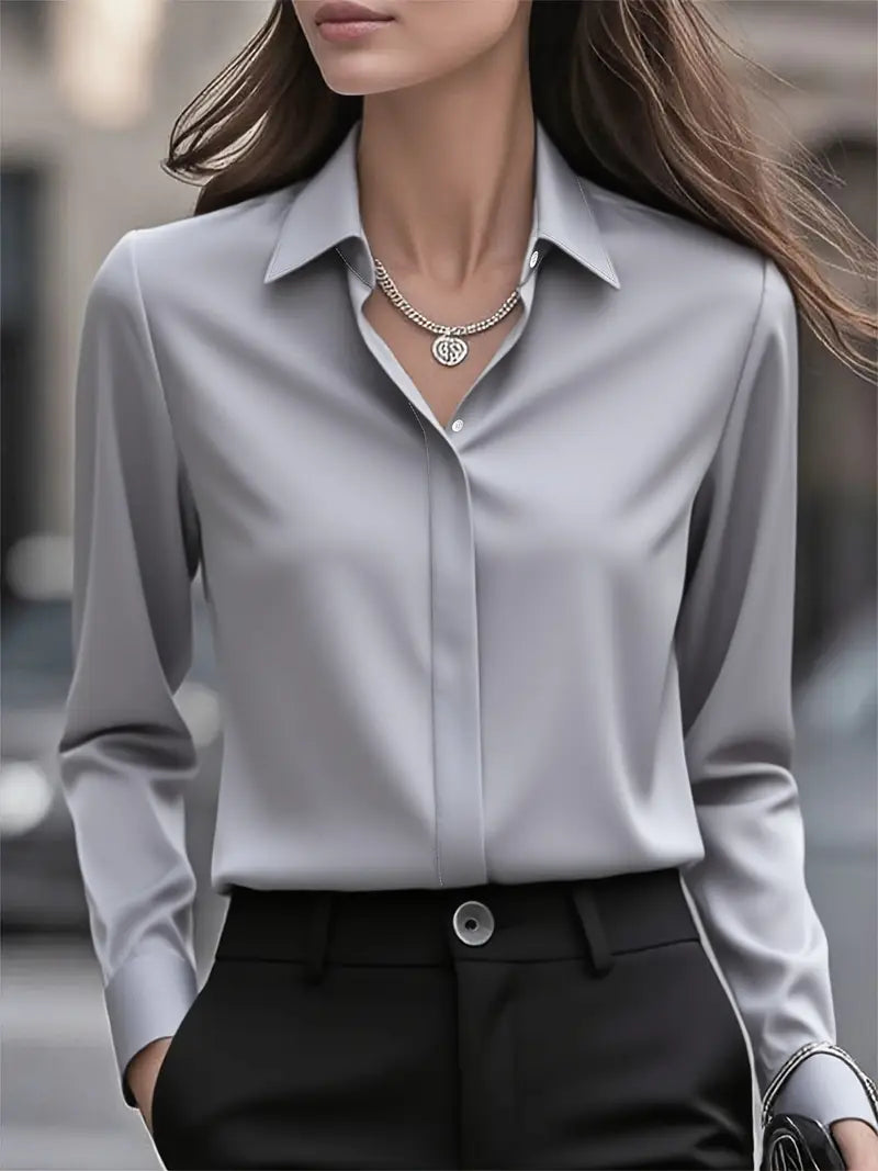 Amiliana | Elegant Button-Up Shirt