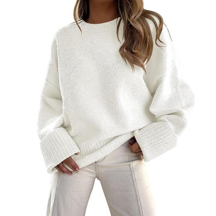 Stella | Long Sleeve Crewneck Sweater
