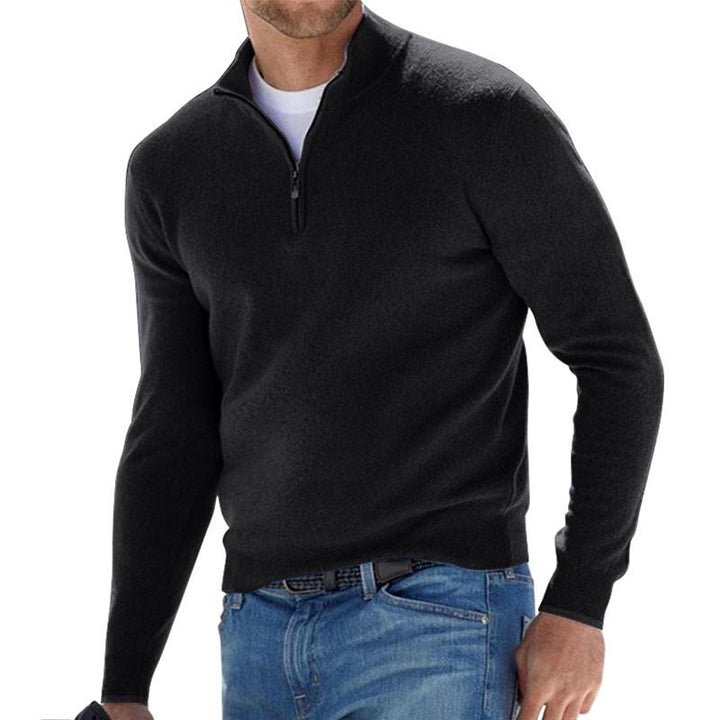 Vida - quarter zip collar sweatshirt