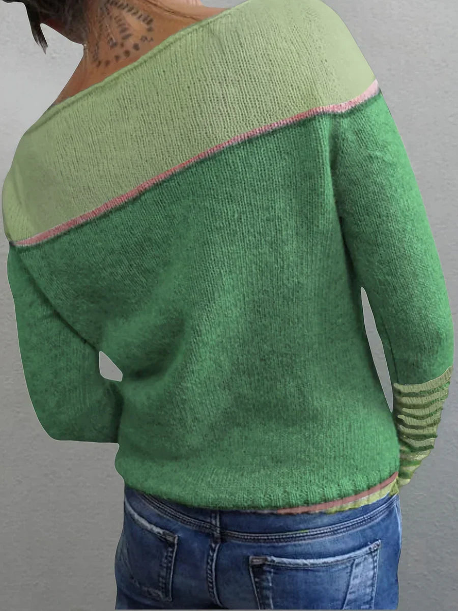 Talithia | Striped Knit Sweater