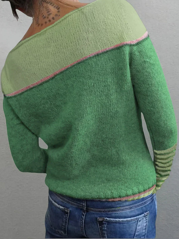Talithia | Striped Knit Sweater