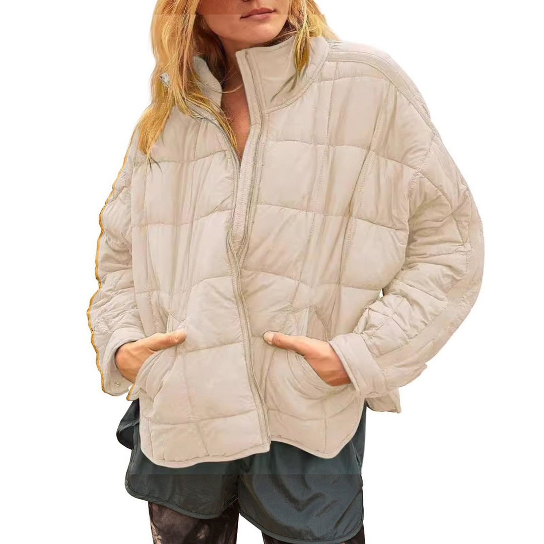 APRIL™ – Compact Zip Puffer Jacket