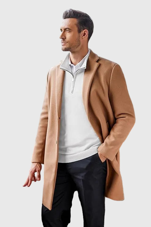 Luca | Modern Quarter Zip Sweater