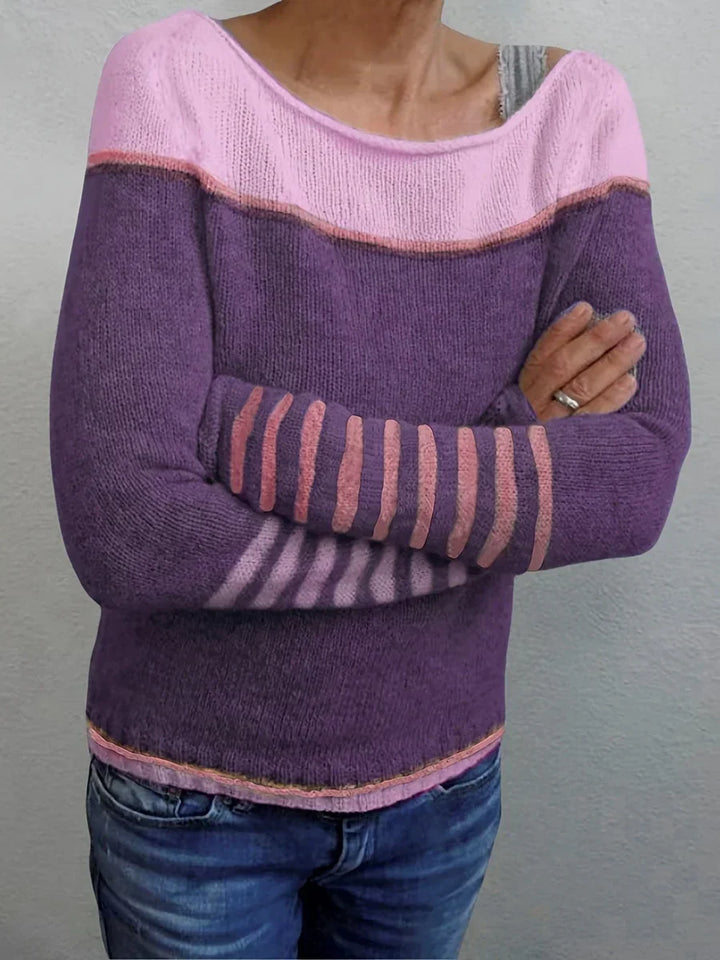 Talithia | Striped Knit Sweater