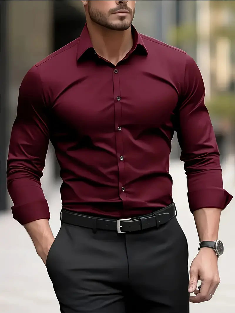 Marlon - Breathable Long Sleeve Shirt