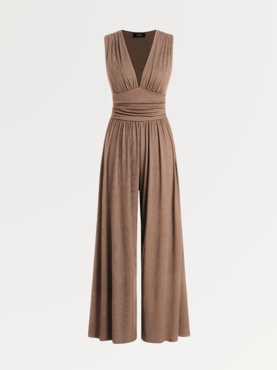Charity | Chic Sleeveless Wide-Leg Jumpsuit