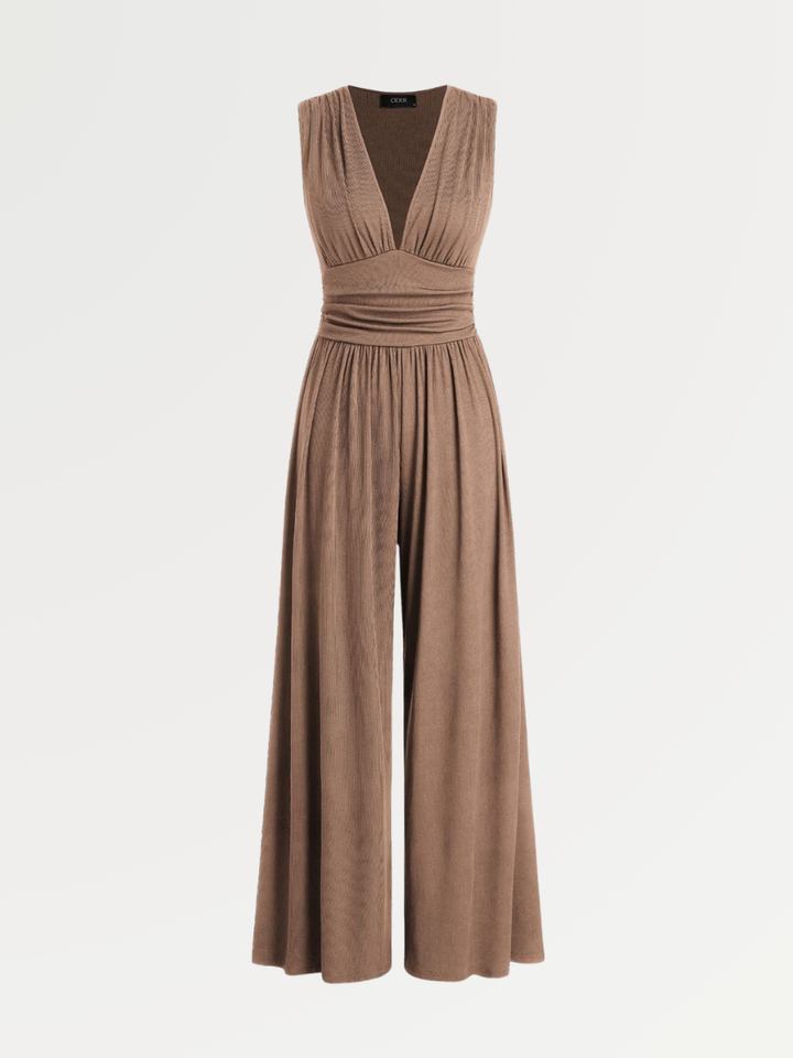 Charity | Chic Sleeveless Wide-Leg Jumpsuit