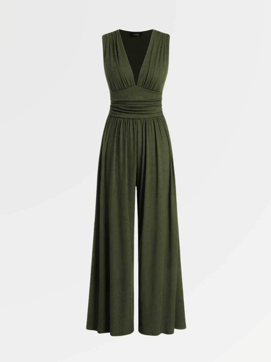 Charity | Chic Sleeveless Wide-Leg Jumpsuit