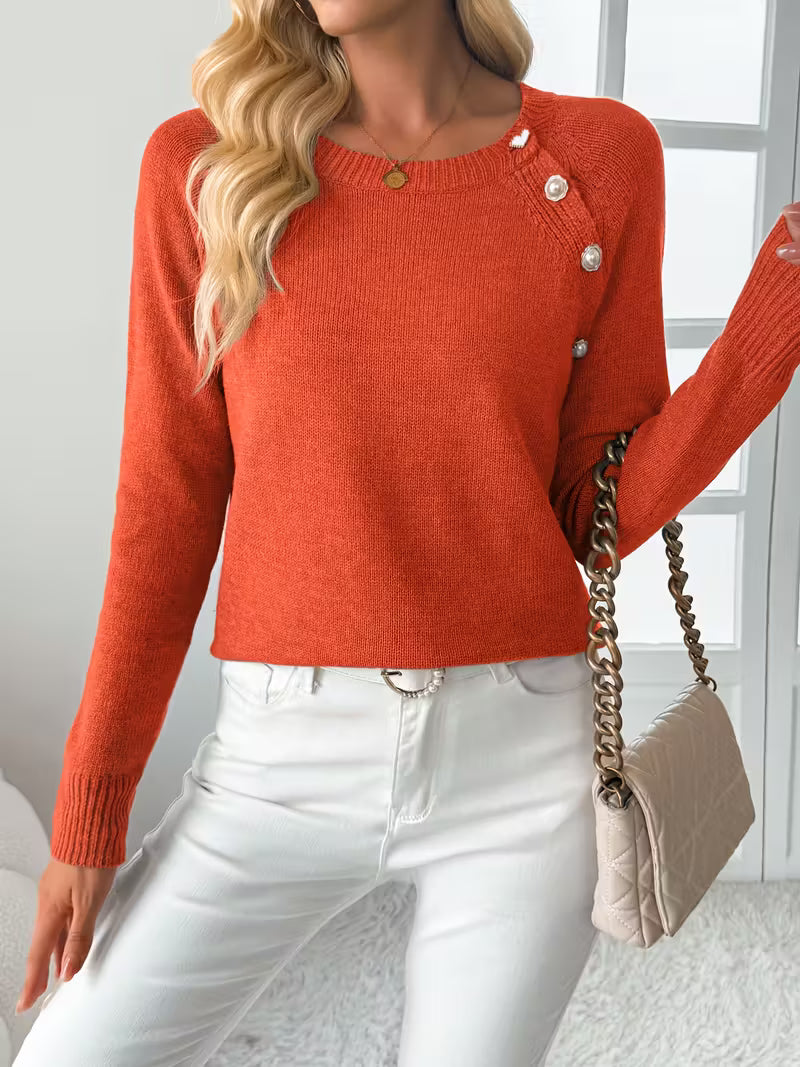 Hilarina™ | Everyday Knit Sweater