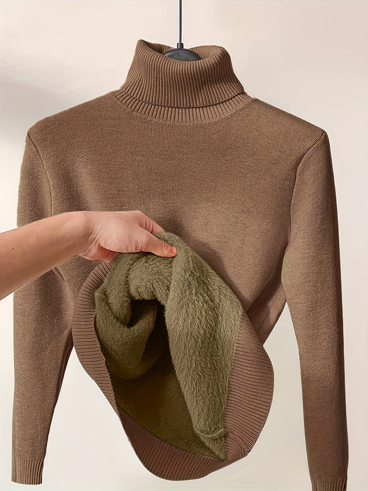 Zella | Soft Turtleneck Pullover Jumper