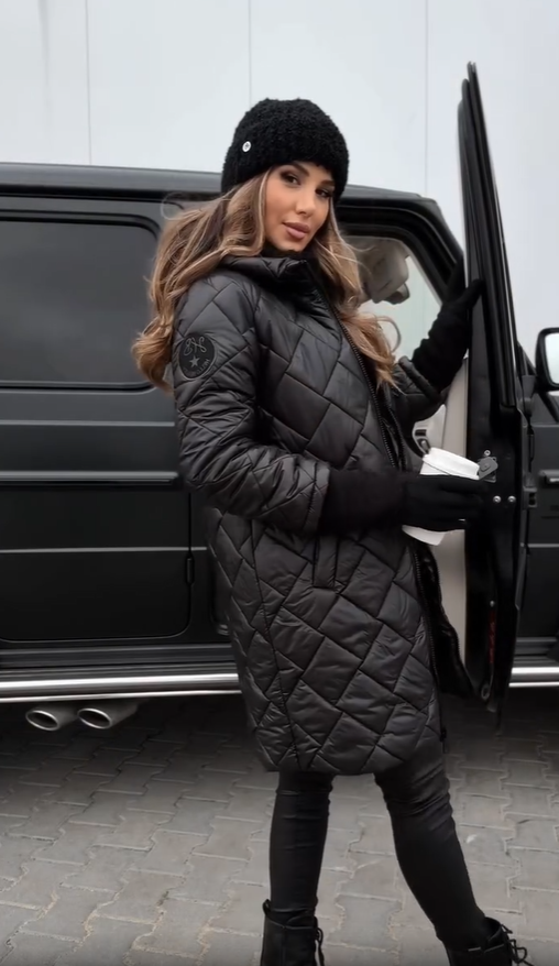 Angel | Elegant Padded Hooded Jacket