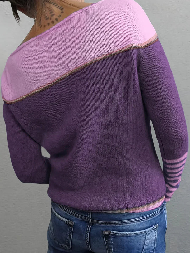 Talithia | Striped Knit Sweater