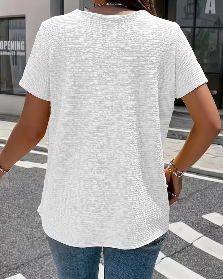 Gergina | Peter Pan Collar T-Shirt