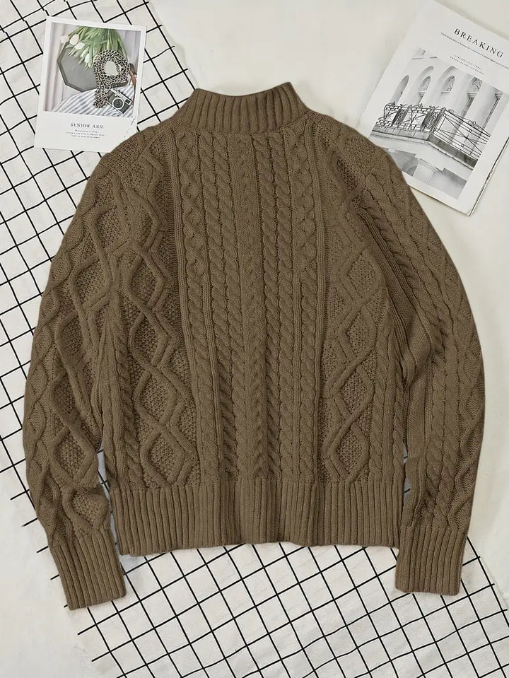 Rabada | Half-Zip Knitted Sweater