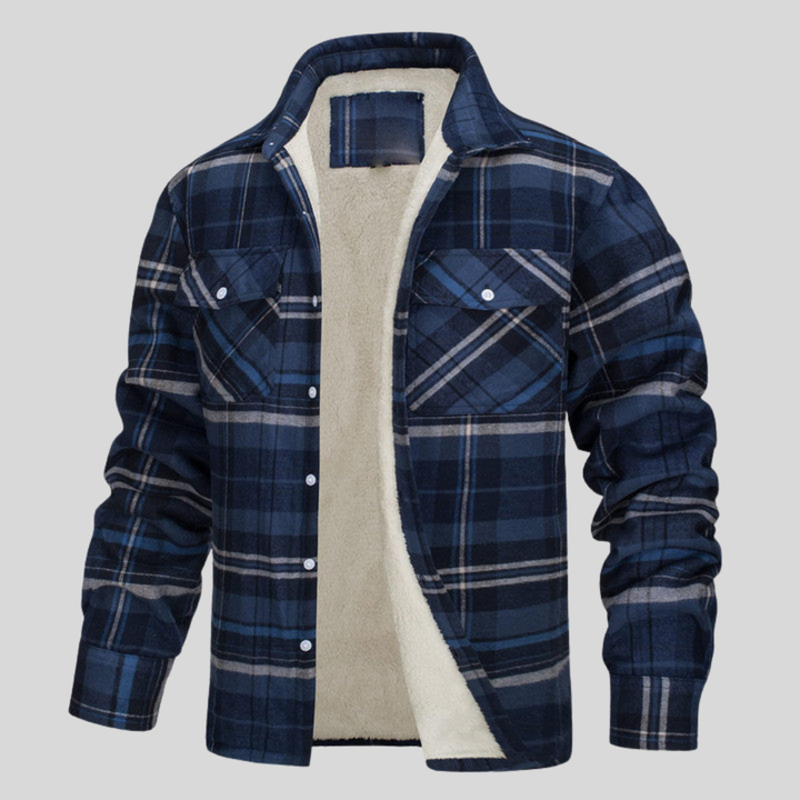 Jim | Checked Winter Jacket