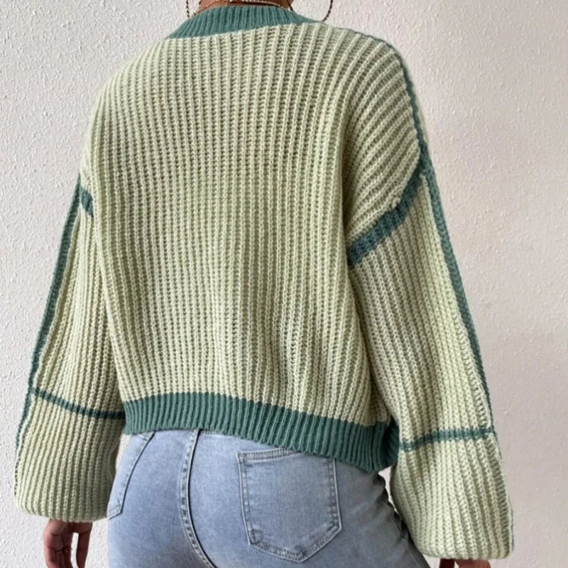 Camille Martin Bubblegum Knit Cardigan