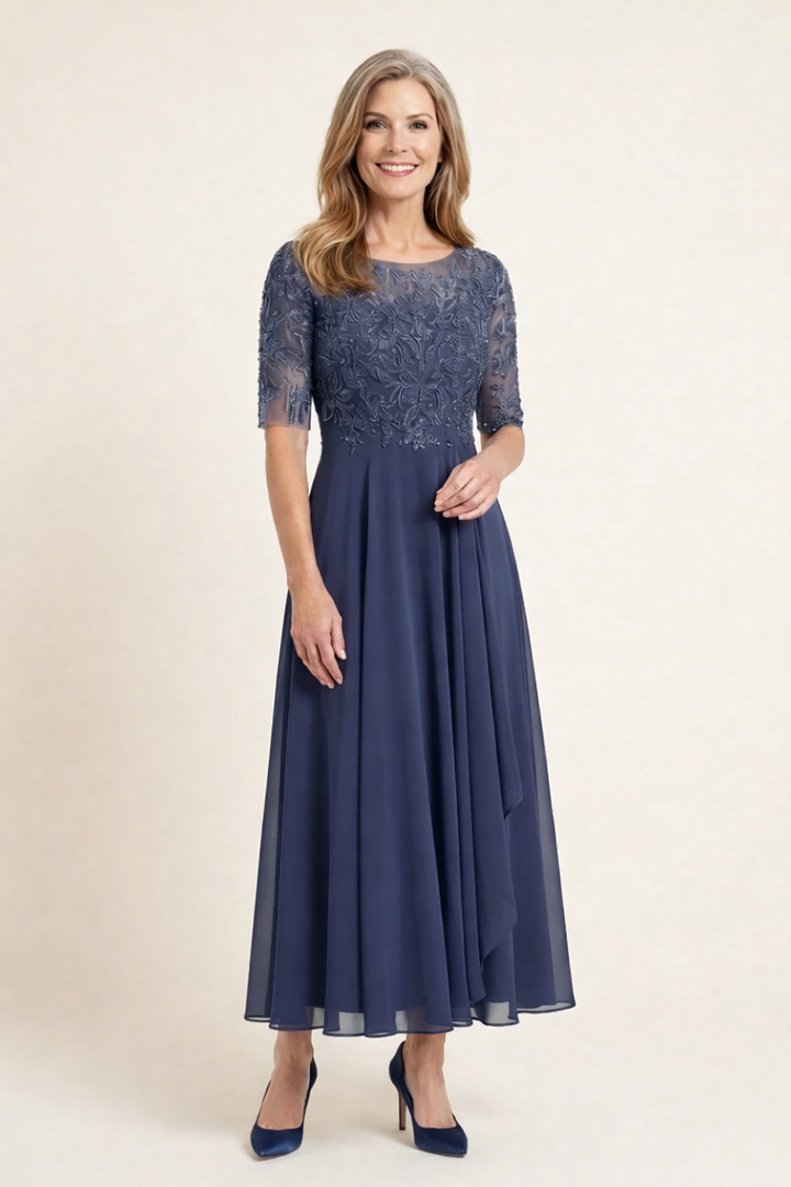Rhonda | Embroidered Occasion Dress