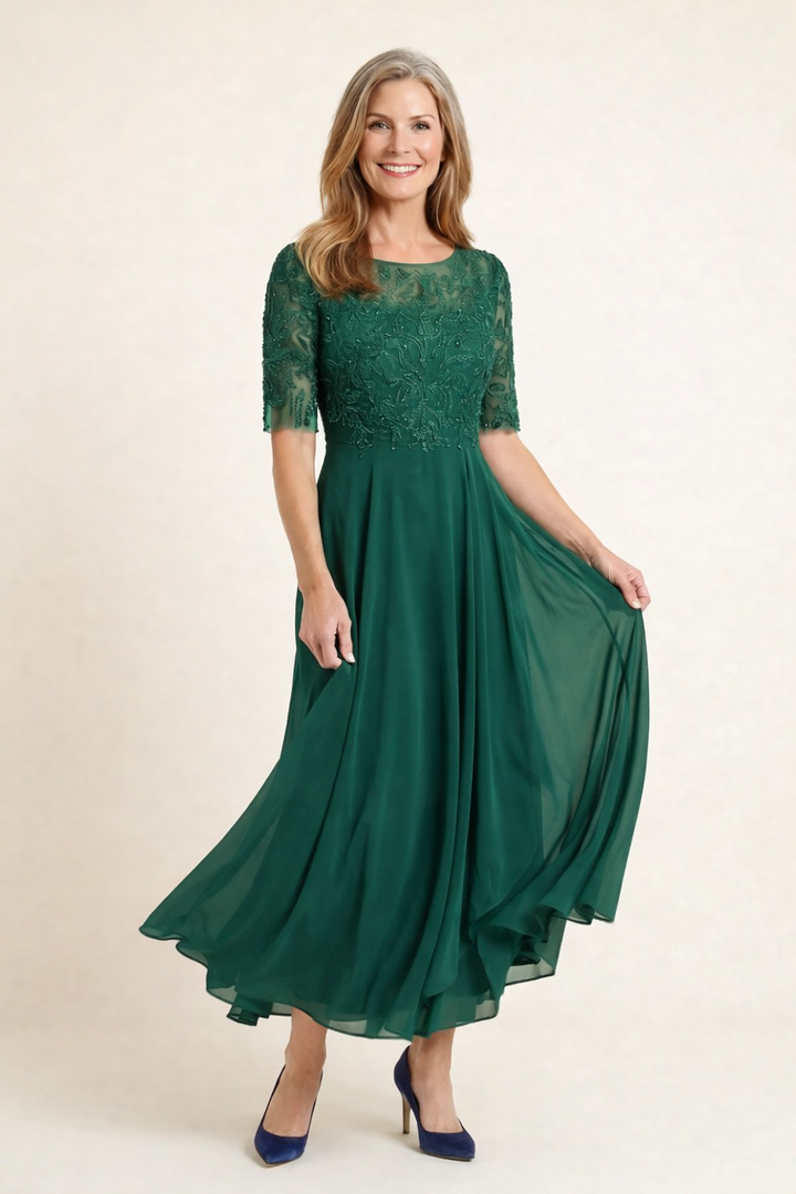 Rhonda | Embroidered Occasion Dress