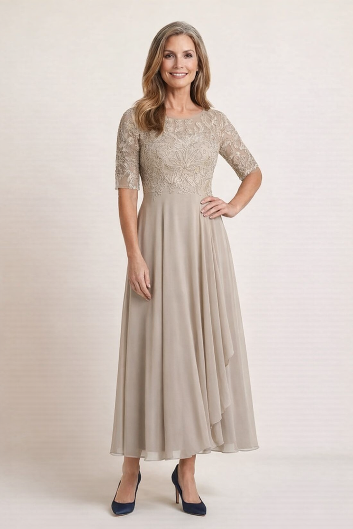 Rhonda | Embroidered Occasion Dress