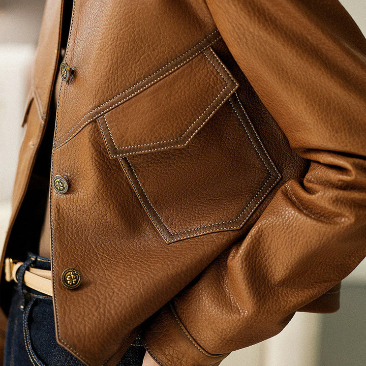 Vogue Leather Jacket