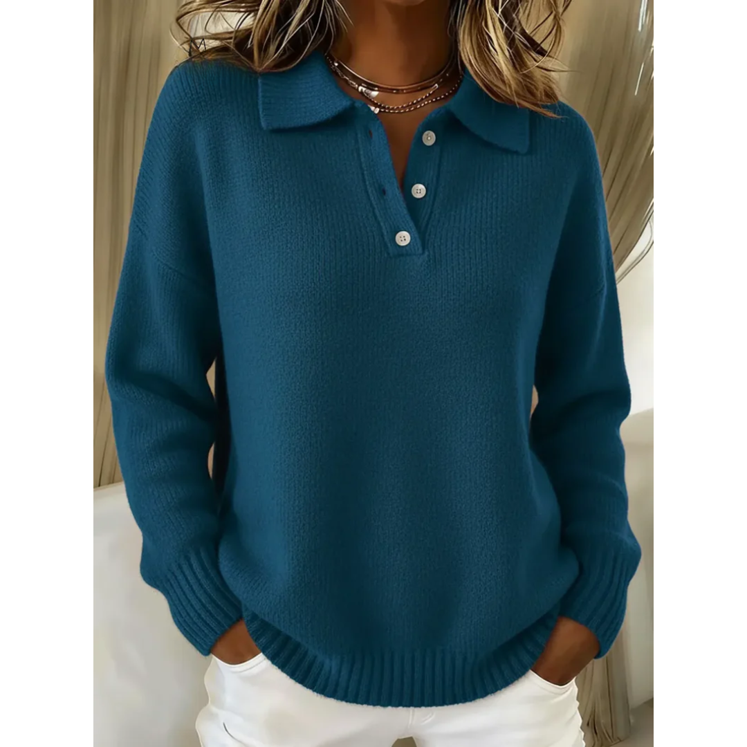 Healen | Knitted Polo Sweater