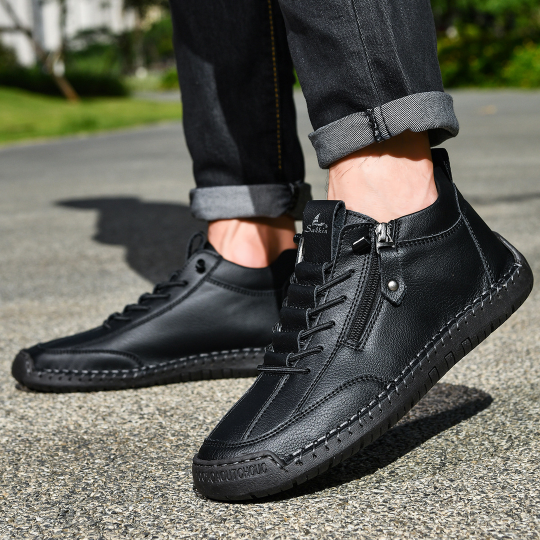 Christian | Zip-Detail Everyday Shoes