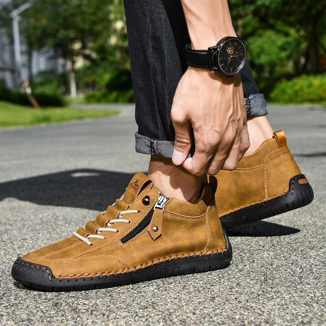 Christian | Zip-Detail Everyday Shoes
