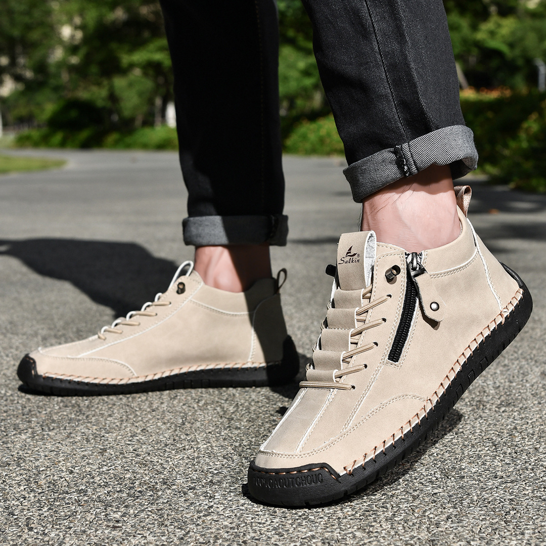 Christian | Zip-Detail Everyday Shoes