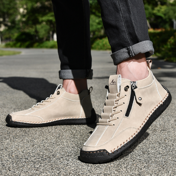 Christian | Zip-Detail Everyday Shoes