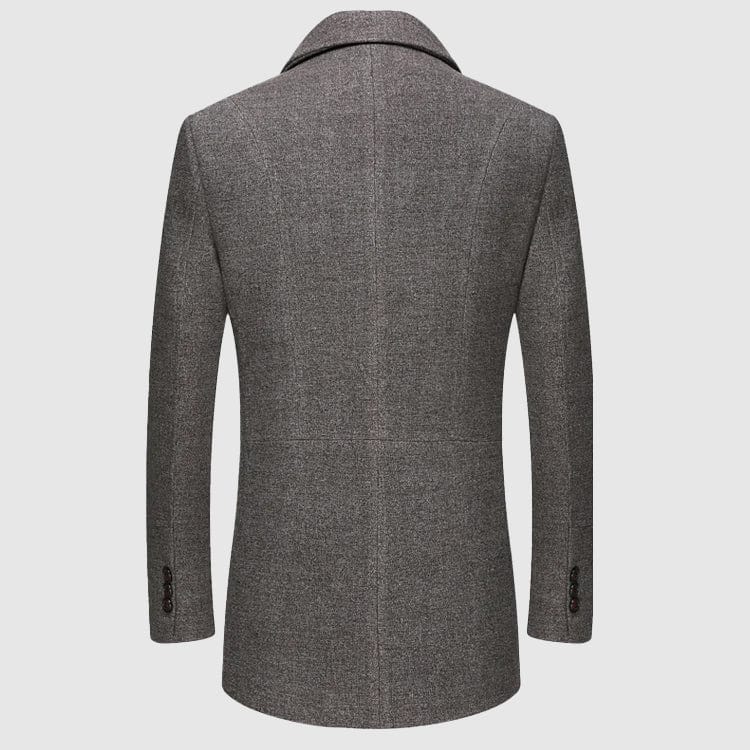 Clovis - Elegant and Refined Wool Coat