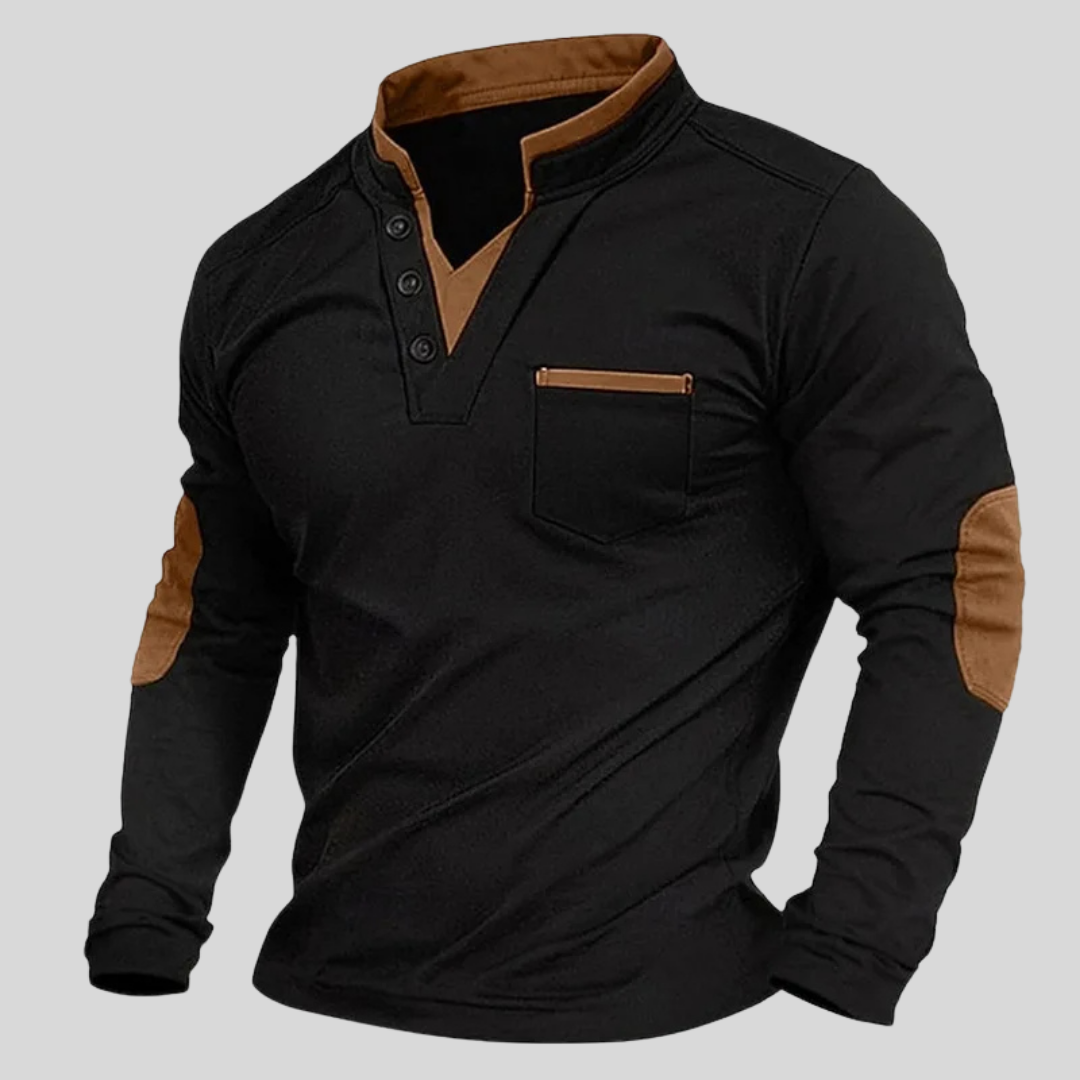 Marc | Elegant V-Neck Sweatshirt for Men