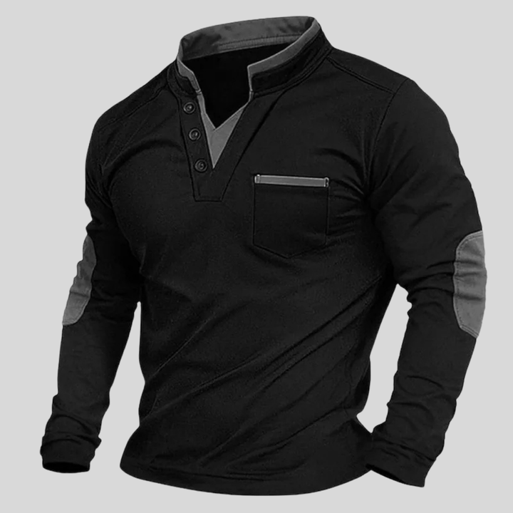 Marc | Elegant V-Neck Sweatshirt for Men