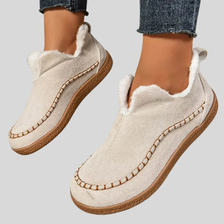 Elise | Cozy Lined Slip-On Ankle Boots
