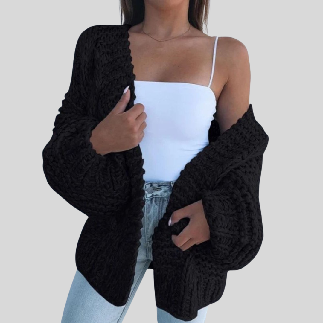 Eleanor™ | Relaxed Chunky-Knit Cardigan