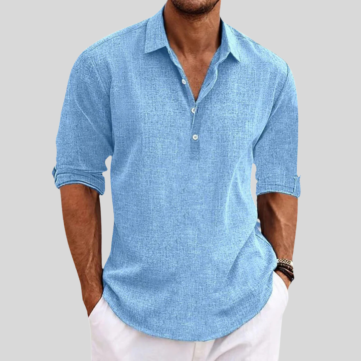 Evan | Refined Button-Front Classic Shirt