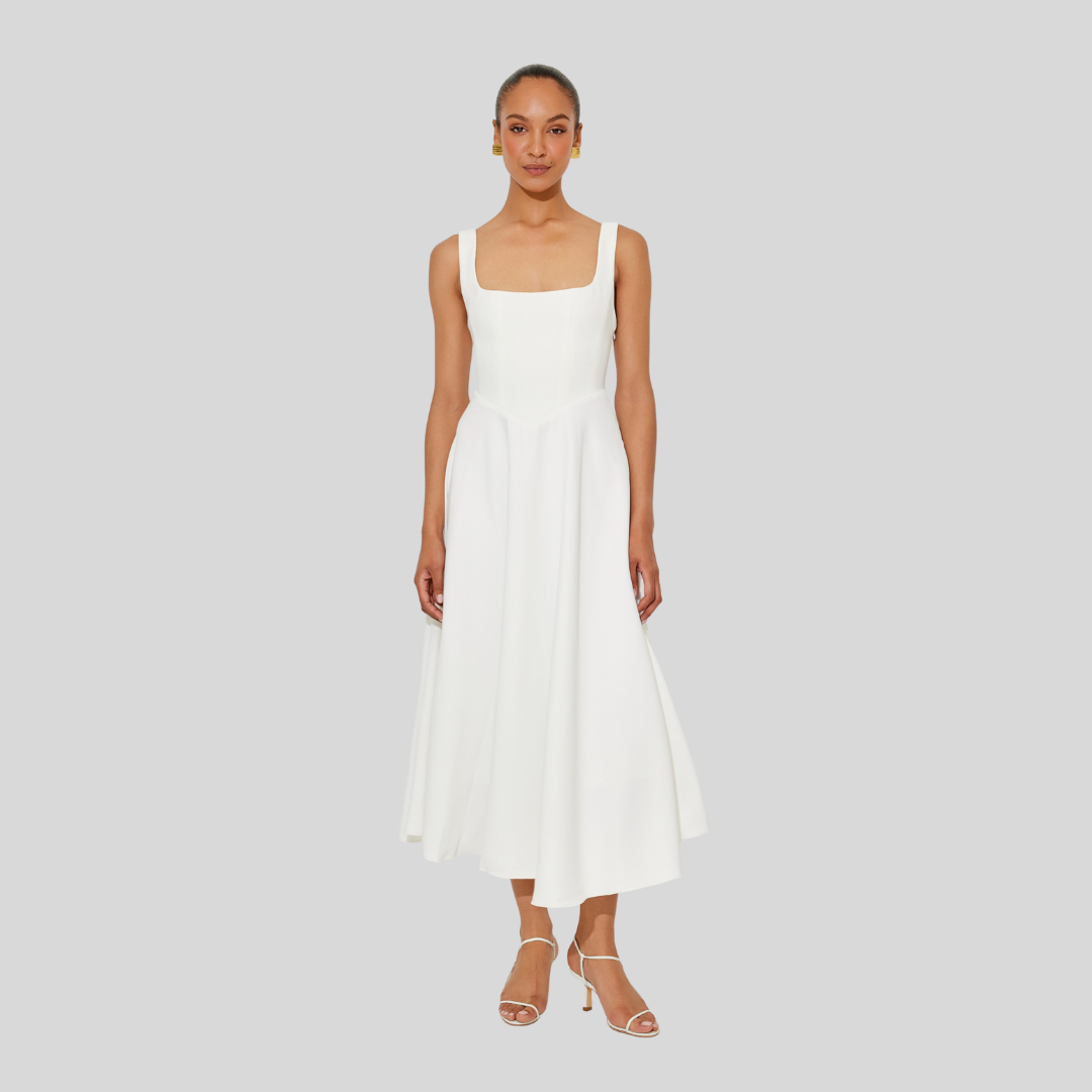 Amelia™ | Timeless Flowy Midi Dress
