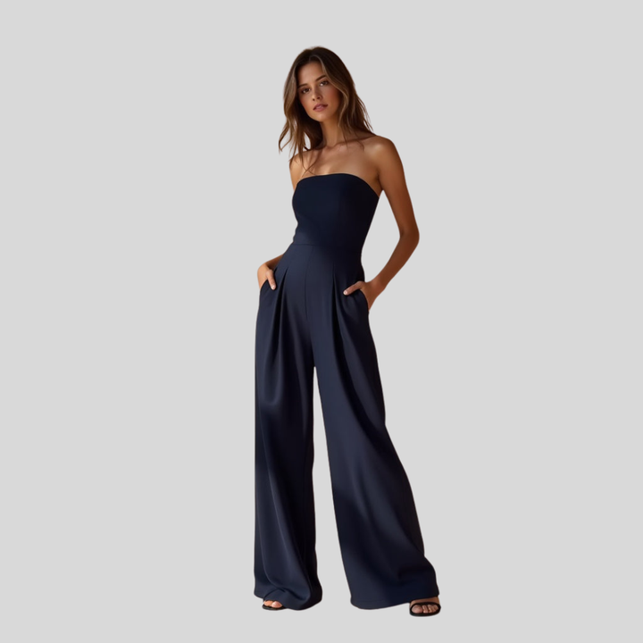 Aleia | Elegant Wide-Leg Jumpsuit